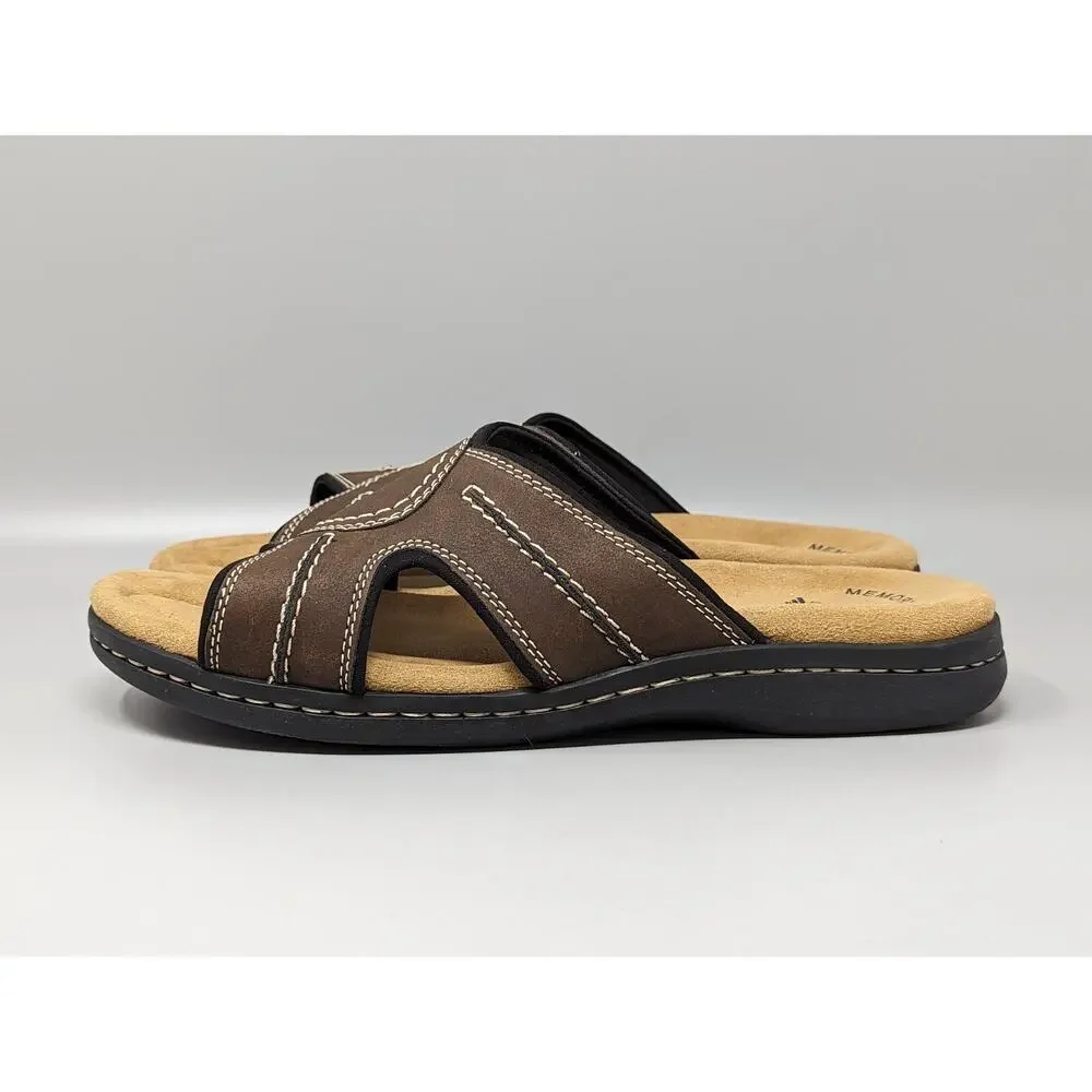 Dockers Sunland Casual Memory Foam Comfort Outdoor Slip-on Slide Sandals Size 11
